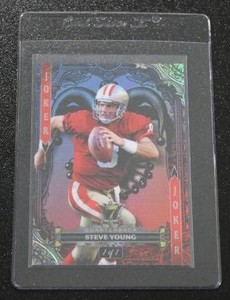 2024 Wild Card Five Card Stud Jokeer Steve Young 11  Only 1 Exist