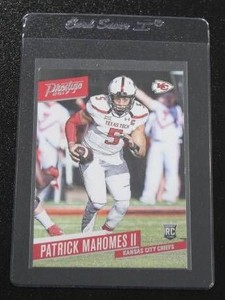 2017 Prestige Patrick Mahomes #232 Rookie Card