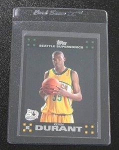 2007-08 Topps Kevin Durant #112 Rookie Card
