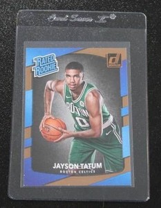2017-18 Donruss Jayson Tatum #198 Rookie Card