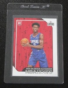 2018-19 Hoops Shai Gilgeous-Alexander #262 Rookie Card