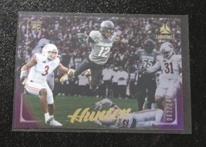 2025 Luminance Purple Travis Hunter #190 Rookie card 62249  Only 249 Exist