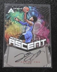 2017-18 Ascension Rookie Ascent Autograph DeAaron Fox 87299  Only 299 Exist