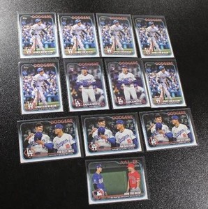 2024 Topps Shohei Ohtani & Yoshinobu (Rookie) Card Lot  12 Cards
