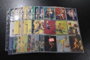 1994 Image Comics Gil Elvgrens Calendar Pinups 2 Complete Set  90 Card Set