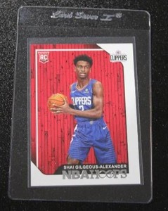 2018-19 Hoops Shai Gilgeous-Alexander #262 Rookie Card