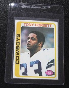 1978 Topps Tony Dorsett #315 Rookie Card Mid Grade