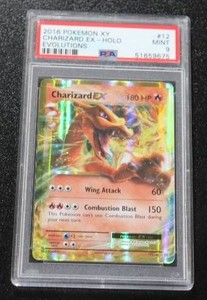 2016 Pokemon XY Evolutions Charizard EX #12108 PSA 9