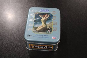 1995 Dart Pepsi Cola TinBox with 36 Factory Sealed Packs