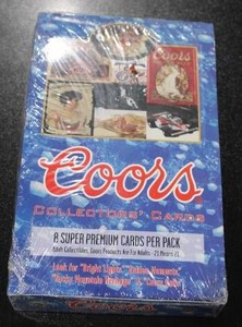1995 Di-Mark Coors Collectors Cards Factory Sealed Box  36 Packs