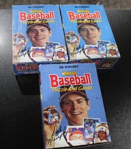 1988 Donruss Baseball Hobby Box Lot  3 Boxes  108 Packs