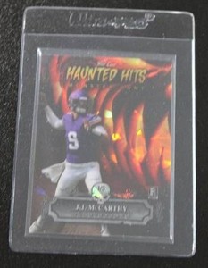 2024 Wild Card Haunted Hits Monster Hunt JJ McCarthy 13  Only 3 Exist