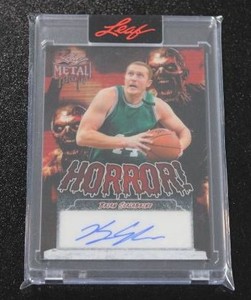 2025 Leaf Metal Horror Brian Scalabrine Autograph 11  Only 1 Exist