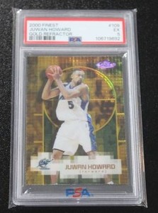 2000-01 Finest Gold Refractor Juwan Howard #109 046100  Only 100 Exist