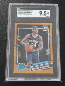 2023-24 Donruss Optic Orange Prizm Jordan Hawkins #238 SGC 9.5 149199  Only 199