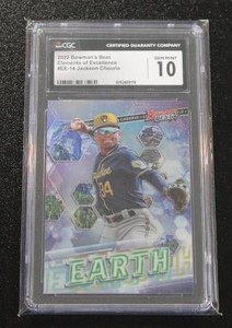 2022 Bowmans Best Elements of Excellence Jackson Chourio #EE-14 CGC 10