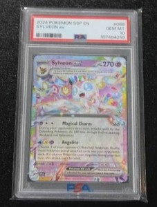 2024 Pokemon Surging Sparks Sylveon EX #086191 PSA 10