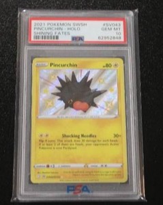 2021 Pokemon Shining Fates Pincurchin #SV043 PSA 10
