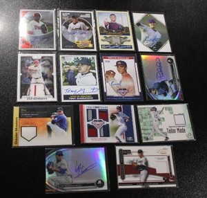 Autograph & Relic Baseball Card Lot  13 Cards