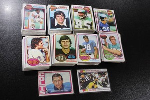 1970s Topps Football Card Lot