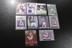 2024 JJ McCarthy Rookie Card Lot  10 Rookie Cards