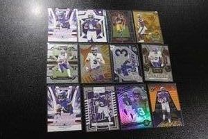 2023 Jordan Addison Rookie Card Lot  12 Rookie Cards