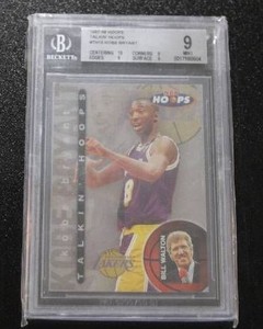 1997-98 Hoops Talkin Hoops Kobe Bryant #TH15 BGS 9