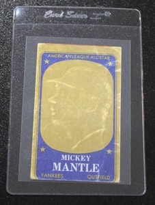 1965 Topps Embossed Mickey Mantle #11  Low Grade