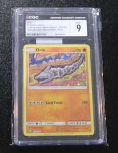 2023 Pokemon Trading Card Game Classic Onix #010034 CGC 9
