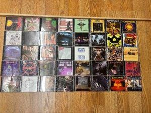 Huge CD Collection #12 - Megadeath, Metallica, Offspring