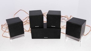 Pioneer Surround Sound Speaker System S-FCRW3100-K  5 Speaker Set