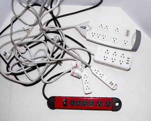 Set of 5 Power Strips