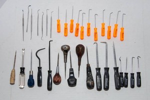 Mini Pick & Hook Tool Lot  Detail Tools for Small Projects