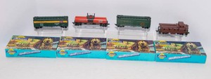 Athearn HO Scale Model Train Car Collection  Set of 4 Boxed Cars