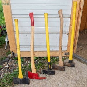 Set of 5 Assorted Axes