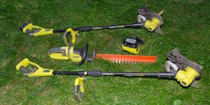 Ryobi Battery Operated Yard Tool Set with Battery & Charger