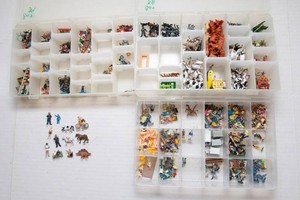Miniature People & Animals  Large Lot