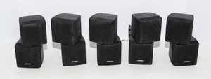 Bose Cube Speakers with Swivel Mounts  Set of 5