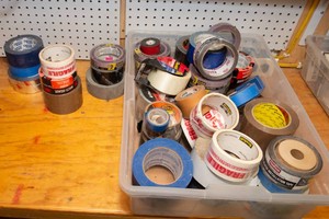 Assorted Tape Collection  Painters, Duct, Packing & More