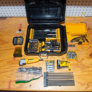 Large Lot of DeWalt Driver Bits