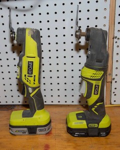 Ryobi Oscillating Multi-Tools  Set of 2 with Batteries