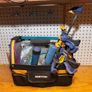 Bostitch Tool Bag with Assorted Tools