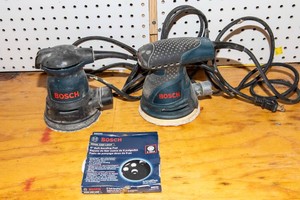 Bosch 1295D & ROS10 Sanders  Set of 2