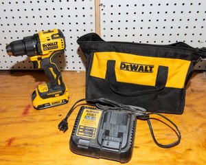 DeWalt DCD708 Cordless Drill Driver with Battery, Charger & Bag