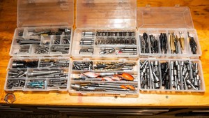 Assorted Drill Bits, Cone Bits & Driver Bits Collection