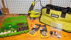 Ryobi Corded Rotary Tool with Accessories & Bag
