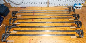 Pittsburgh Bar Clamps  Set of 8