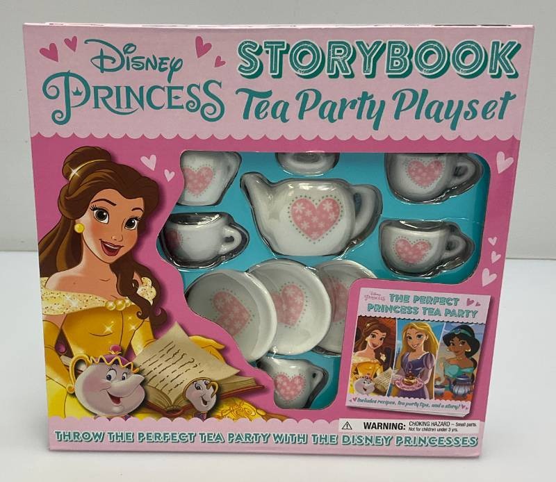 Collectible Disney Storybook Princess Tea Party Playset (NIB)