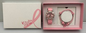 Collectible Hope, Strength, Courage And Love Watch And Bracelet Set (New Old Stock)