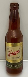 Vintage HAMMS Preferred Plastic Bottle Display Piece 9